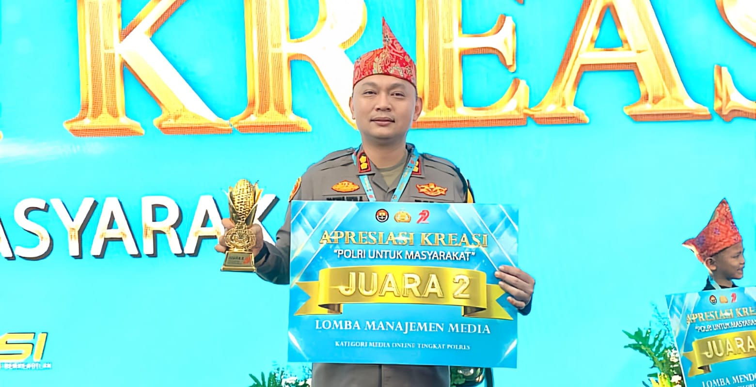 Kapolres Sumenep Sabet Juara II Lomba Manajemen Media Nasional