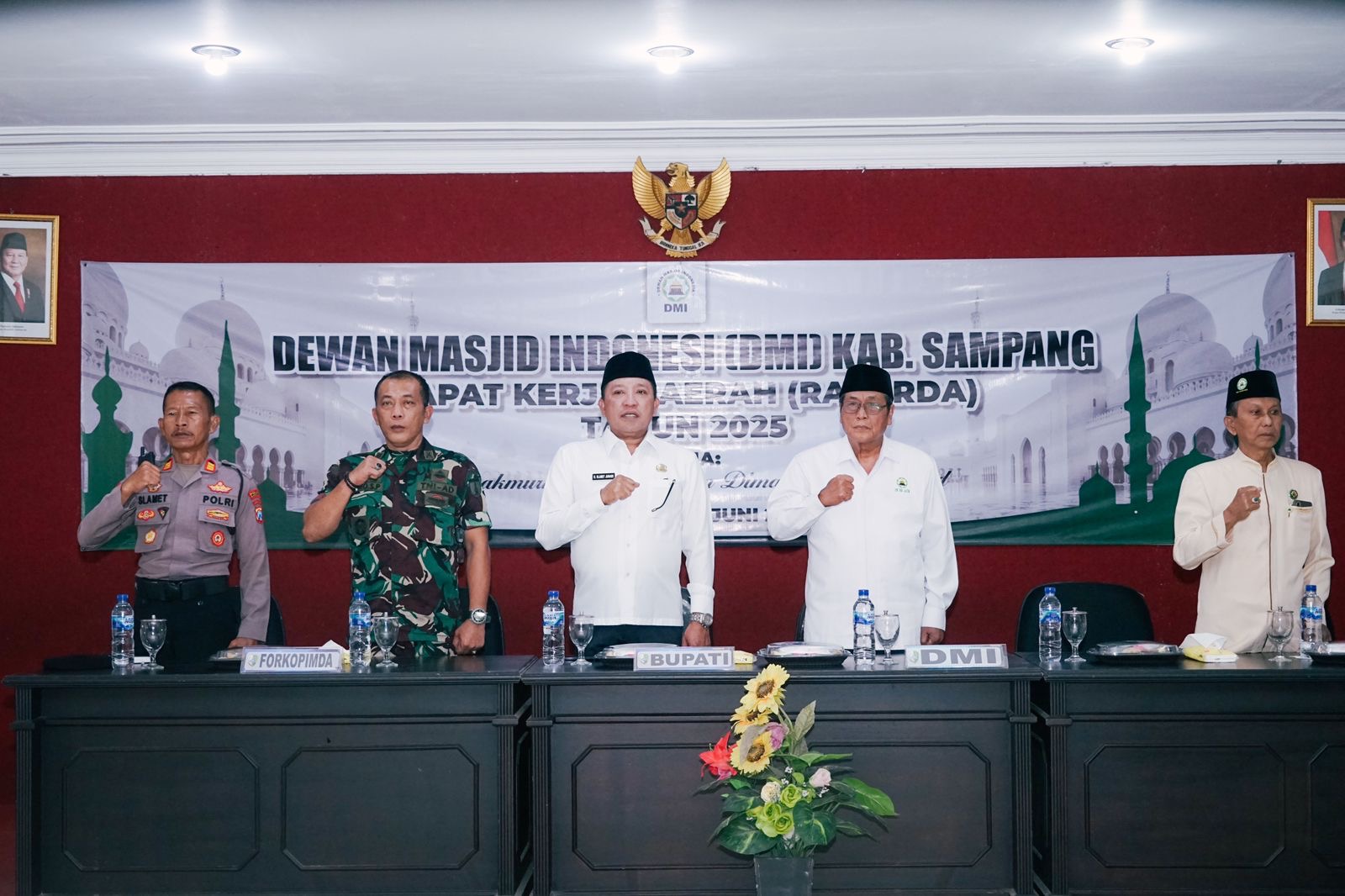 Bupati Idi Buka Rakerda DMI Sampang