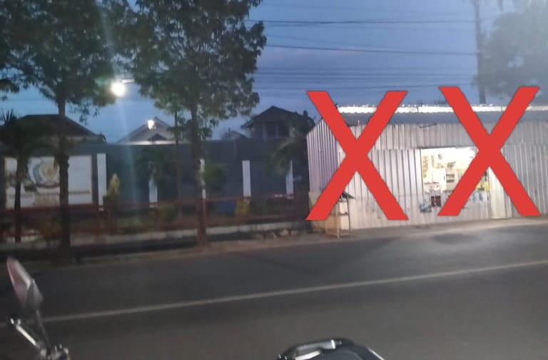 Warung  Sembako Depan Rutan Sumenep Dibongkar Usai Viral, Publik Sorot Bobroknya Integritas Birokrasi