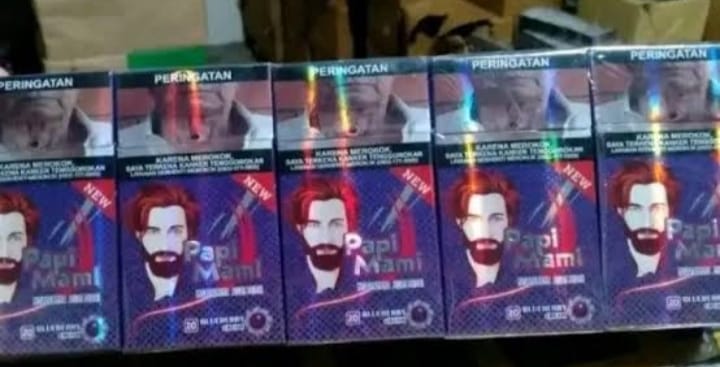 Oknum Lora di Toronan Pamekasan Diduga Jadi Produsen Rokok Ilegal Papi Mami