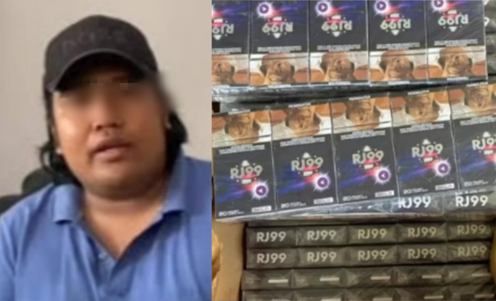 H. Saleh dan H. Rosi Diduga Dalang Rokok Bodong RJ99, Bea Cukai Madura Mandul